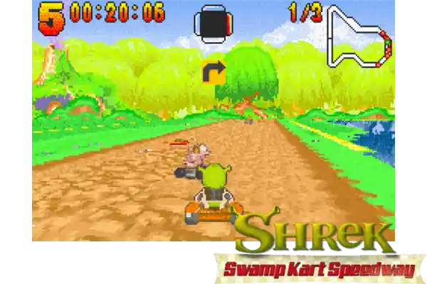 shrek : swamp kart speedway